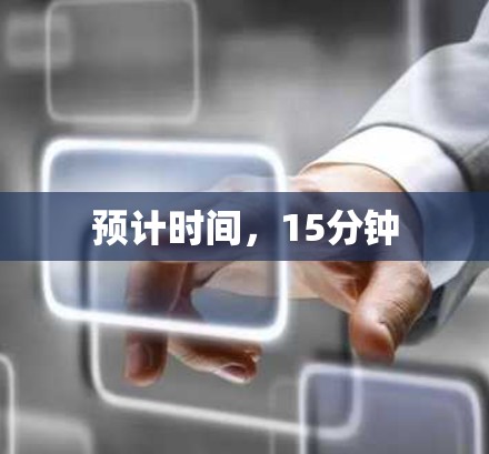 预计时间，15分钟