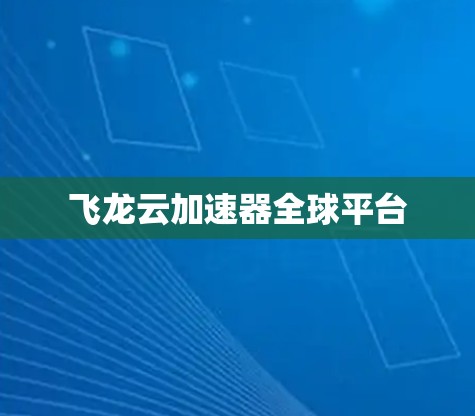 飞龙云加速器全球平台 飞龙云加速器全球平台
