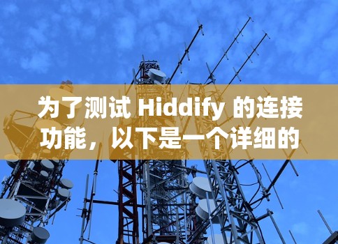 为了测试 Hiddify 的连接功能,以下是一个详细的步骤指南