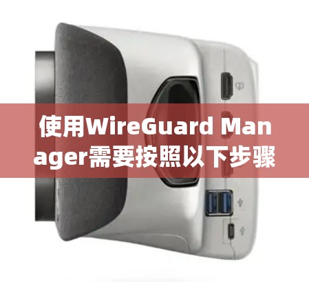 使用WireGuard Manager需要按照以下步骤进行