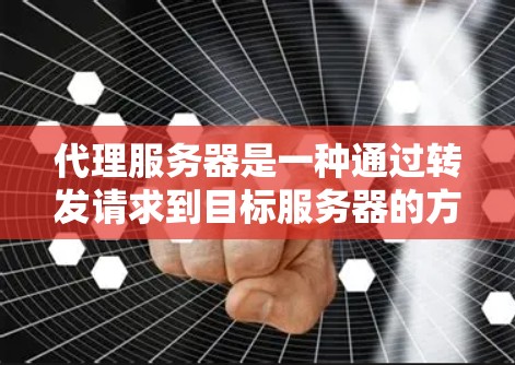 代理服务器是一种通过转发请求到目标服务器的方式来隐藏服务器IP地址的技术。以下是详细的代理服务器配置方法