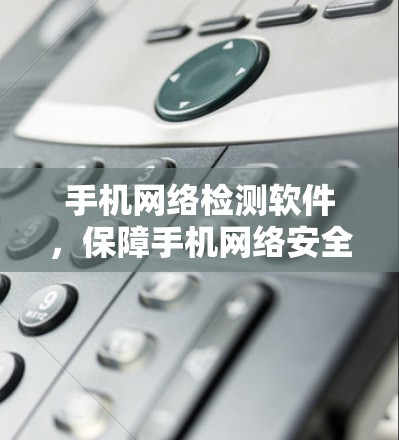手机网络检测软件，保障手机网络安全与健康