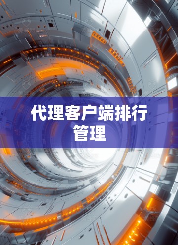 代理客户端排行管理