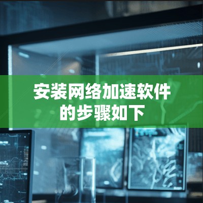 安装网络加速软件的步骤如下