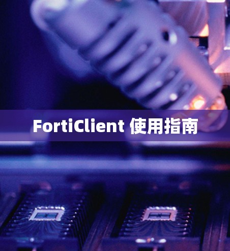 FortiClient 使用指南 FortiClient 使用指南