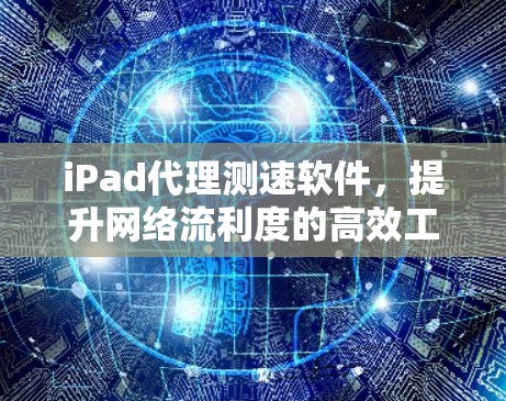 iPad代理测速软件,提升网络流利度的高效工具