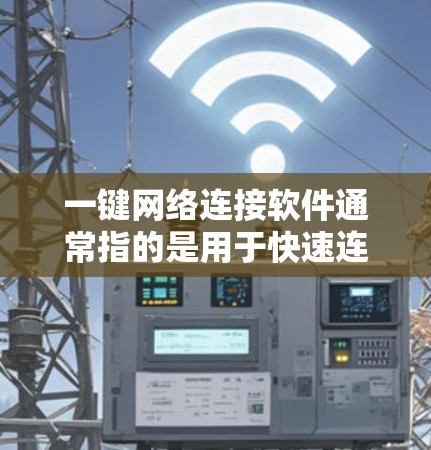 一键网络连接软件通常指的是用于快速连接网络设备或管理网络连接的工具。以下是一些常见的一键网络连接软件