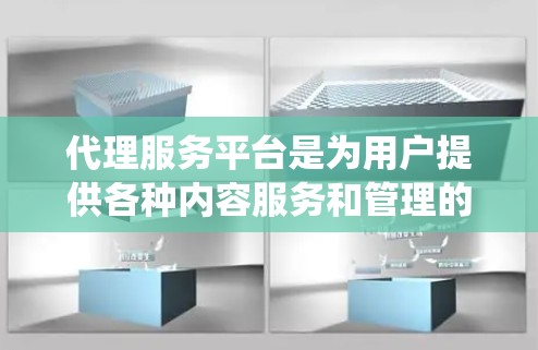 代理服务平台是为用户提供各种内容服务和管理的系统,涵盖音乐、影视、网络等多个领域。以下是对这些平台的详细分析
