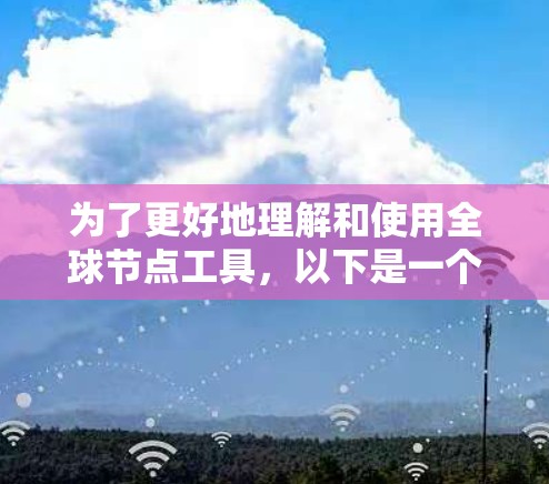 为了更好地理解和使用全球节点工具,以下是一个分步指南 为了更好地理解和使用全球节点工具,以下是一个分步指南