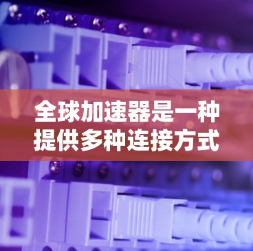 全球加速器是一种提供多种连接方式和速率选择的网络连接工具,通常用于提升数据传输速度和减少延迟。以下是一些全球加速器的使用方法
