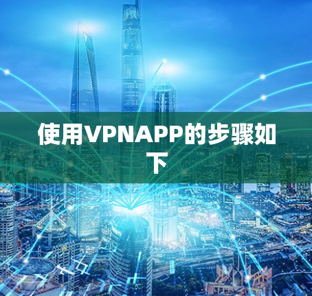 使用VPNAPP的步骤如下 使用VPNAPP的步骤如下