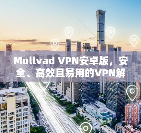 Mullvad VPN安卓版,安全、高效且易用的VPN解决方案 Mullvad VPN安卓版,安全、高效且易用的VPN解决方案