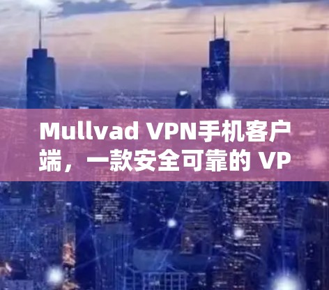Mullvad VPN手机客户端,一款安全可靠的 VPN 应用 Mullvad VPN手机客户端,一款安全可靠的 VPN 应用