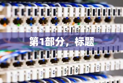 第1部分,标题 第1部分,标题