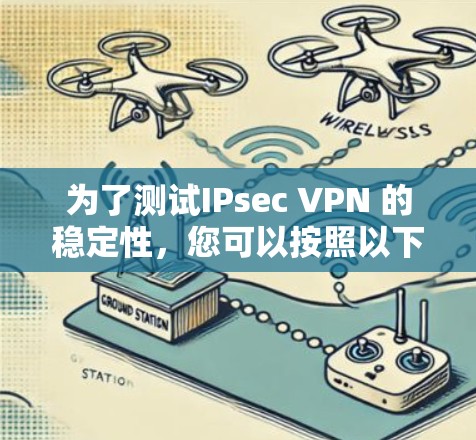 为了测试IPsec VPN 的稳定性,您可以按照以下步骤进行 为了测试IPsec VPN 的稳定性,您可以按照以下步骤进行