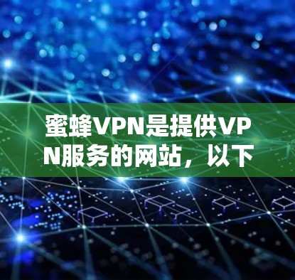蜜蜂VPN是提供VPN服务的网站，以下是使用蜜蜂VPN的步骤