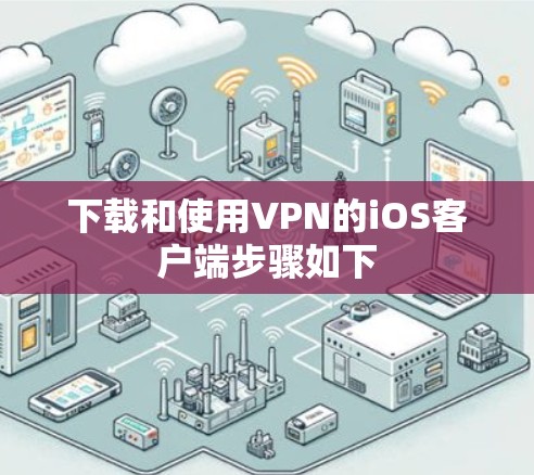 下载和使用VPN的iOS客户端步骤如下